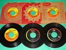6 Vintage Beatles Rock 45 Records Capitol 5222 5255 5498 5715 & 2 Vee-Jay