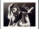 PINK FLOYD - DAVEGILMOUR - ORIGINAL HAND SIGNED AUTOGRAPH