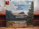 ASD 3199 'IDA HAENDEL plays SIBELIUS' 1st issue B/W Stereo/Quad  BERGLUND LP