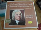 SZERYNG BACH 6 SONATAS FOR SOLO VIOLIN DGG Tulip MINT