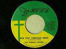 Friendly Echoes 45 RIDE THAT CHRISTIAN TRAIN / HOW BLESSED   VG to VG+ detroit