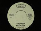 northern soul RICKIE PAGE I Cry Inside EPIC  DJ M- listen