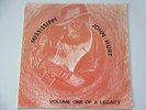 MISSISSIPPI JOHN HURT-VOLUME ONE OF A LEGACY-VINYL LP RECORDS-PIEDMONT 1068