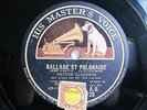 78rpm HECTOR CLOCKERS Violin - VIEUXTEMPS Ballade+Polonaise - RARE HMV