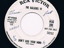 GALAXIES IV don't lose your mind / piccadilly HEAR 60s GARAGE beat MOD psych
