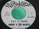 Hear Rare Rocker 45 : Buddy & The Hearts   Let It Rock   Thirty Days   Landa 701