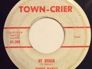 BURRIE MANSO & THE BONNIVILLES My Woman / My Story TOWN-CRIER rare ROCKABILLY