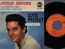 ? EP 1961 Elvis Presley LITTLE SISTER RCA 86.304 France ORANGE LABELS 1969 RAR ?