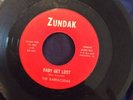 The Barracudas Zundak Records 45-101 Honest I Do, Baby Get Lost