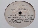 BILLIE HOLIDAY I love my man / Travelling Light 12