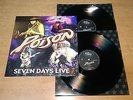 POISON-Seven Days Live 2015 2xLP VINYL NOTVD NIGHT 207 NEW Ltd 350