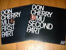 DON CHERRY - MU FIRST PART & SECOND PART LPs