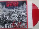 GWAR – HELL-O, RED Vinyl LP, Limited Edition, Shimmy Disc SHIMMY 010, 1988, USA
