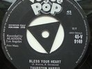Thurston Harris - Bless Your Heart /   Runk Bunk Vogue Pop Tri -V 9149. EX minus