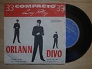 ORLANN DIVO 4 TRACK BRAZIL ORIG 45'S ORLANDIVO BOSSA BALANCO MUSIDISC LISTEN
