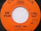 BOB DYLAN I want you / Just like Tom..NM- CANADA ORIG 1966 Columbia 4-43683 45