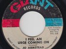 Northern Soul 45 - Jo Armstead - I Feel An Urge Coming On - Giant mp3 original