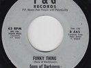 Funk/Sweet Soul 45 - Sons Of Darkness - Funky Thing - P&G - VG+ mp3