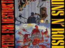 GUNS N’ ROSES - APPETITE FOR DESTRUCTION 1987 GEFFEN WX 125 ROBOT & INNER EX