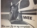 WEE You Can Fly On My Aeroplane OWL orig. RARE Cols. Ohio PRIVATE PRESS ++nm