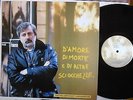 FRANCESCO GUCCINI D'AMORE DI MORTE 1996 EMI LABEL LP LTD EDITION NUMERATO #974