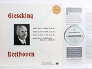 GIESEKING : BEETHOVEN SONATAS 9, 10, 13, 14 B&S           SAX 2259