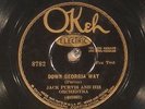 78 RPM  Jack Purvis and His Orchestra, Okeh 8782, E  Jazz