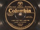 78 RPM  Darby and Tarlton, Columbia 15254, E-V+ / V+  Country / Steel Guitar