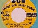 SUZI JANE HOKOM Need All Help I Can Get MGM 45 mod garage 1966 7” VG++