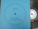 VEGH QUARTET / MOZART  / LES DISCOPHILES FRANCAIS N° 59