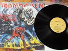 IRON MAIDEN THE NUMBER OF THE BEAST RARE LP MADE IN ITALY EMI ITALIANA 1ST PRESS