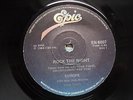 Europe - Rock the Night/ Ninja - Rare South Africa 45 RPM