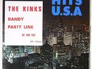 THE KINKS - DANDY / PARTY LINE  HIT TON / VOGUE 1966  HT 300032 CITYCOVER TOP 
