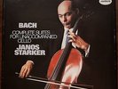 STARKER / BACH Unaccompanied Cello MERCURY GOLDEN IMPORTS SRI 3-77002 3LP Box
