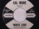 SAL MURE: Morse Code / Desire 45 (dj, lite ink-retouching around center hole) r