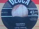 Original Louis Jordan 45 