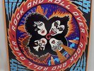 KISS Original ROCK AND ROLL OVER LP Sticker + Kiss Army Insert + Sleeve STERLING