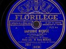 MERCKEL, Henry, violin. BOZZA. Rhapsody Nicoise. Florilege 2051/2. E++/M-