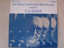 THE WASTE LAND AND OTHER POEMS  T.S.ELLIOT EX+ VINYL 33RPM LP 1971 RARE CAEDMON