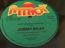 Jimmy Riley Give Thanks & Praise Rare Killer Roots 12