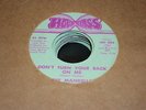 Mandells 45 on Hourglass Don't Turn Your Back on Me Northern Soul 10 Copies