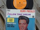 Elvis Presley Follow That Dream Australia EP Orange Lbl 1970's Aussie OZ issue