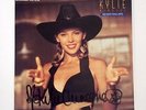 Kylie Minogue signed full signature autograph Never Too Late AUS 7
