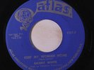 DANNY WHITE: Keep My Woman Home / I'm Dedicating My Life 45 rare Soul