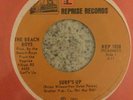 BEACH BOYS Surf's Up / Don't Go Near The Water  Reprise 1058 Canada Rare 45 VG