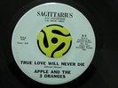 RARE SWEET SOUL/FUNK 45-Apple & 3 Oranges-True Love/Down Home-Sagittarius HEAR