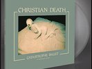 Christian Death - Catastrophe Ballet LP New Clear Vinyl Sisters Of Mercy Bauhaus