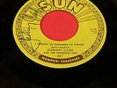 Johnny Cash Original Sun 45  Autograph Katy Too I Forgot to Remember to Forget