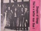 YARDBIRDS: Shapes Of Things / You're A Better Man Than I 45 (Denmark w/ PS some