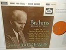 LXT 5308 Brahms Piano Recital Wilhelm Backhaus